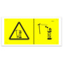 Genie Lift Part # 82476GT - DECAL SYMBOL ELECTRIC HAZARD GS, EA