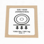Genie Lift Part # 82486GT - DECAL,LABEL,WHEEL LOAD 1930, EA