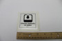 Genie Lift Part # 82515GT - DECAL,OIL,HYD,CHEVRON AVIATION, EA