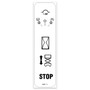 Genie Lift Part # 82567GT - DECAL GROUND CONTROL PANEL, EA