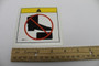 Genie Lift Part # 82607GT - DECAL,CAUTION,NO STEP***, EA