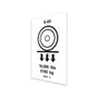 Genie Lift Part # 82624GT - DECAL,LABEL,WHEEL LOAD S85, EA
