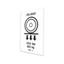 Genie Lift Part # 82691GT - DECAL,LABEL,WHEEL LOAD 2632, EA