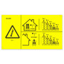 Genie Lift Part # 82789GT - DECAL,SYM-MAXCAP CE GS3246, EA