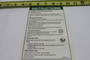 Genie Lift Part # 82793GT - DECAL,NOTICE,OP INST,GROUND, EA