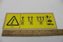 Genie Lift Part # 82820GT - DECAL,DANGER,MAX CAP,4390 ANSI, EA