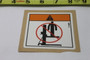 Genie Lift Part # 82964GT - DECAL,WARNING,NO RIDERS SYMB, EA
