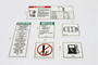 Genie Lift Part # 84405GT - DECAL KIT,SFTY/INSTR.GAS,GS68, EA