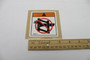 Genie Lift Part # 97536GT - DECAL,WARNING,NO REACHING SYMB, EA