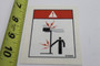 Genie Lift Part # 97539GT - DECAL,DANGER,ELEC.HAZ., EA
