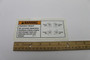 Genie Lift Part # 97597GT - DECAL,WARN,EXPLS HAZRD SWITCHS, EA