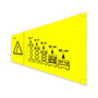Genie Lift Part # 97686GT - DECAL,SYM-MAXCAP CE GS2632, EA