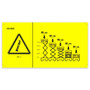 Genie Lift Part # 97686GT - DECAL,SYM-MAXCAP CE GS2632, EA