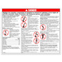 Genie Lift Part # 97888FRGT - DECAL,GENERAL SAFETY,RUNABOUT, EA