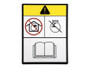 JLG Part # 1001093687 | DECAL,WARNING  GENERATOR, EA