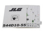 JLG Part # 1001106008 | LOAD,BOOKLET 544D10-55, EA