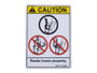 JLG Part # 1001111190 | DECAL,WARNING, EA