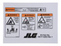 JLG Part # 1001115205 | DECAL,KIT, RIGHT SIDE DASH, EA