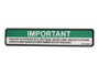 JLG Part # 1001115241 | DECAL,WATER LINE CAP REDUCTION, EA
