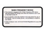 JLG Part # 1001116217 | DECAL,CLEAR SKY, EA