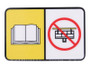 JLG Part # 1001120003 | DECAL,NO PIPE RACKS, EA
