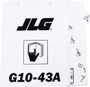 JLG Part # 1001130935 | LOAD,CHART BOOKLET G10-43A, EA