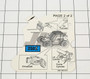 JLG Part # 1001100107 | DECAL,LUBE CHART, EA