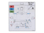 JLG Part # 1001109597 | DECAL,LUBRICATION CHART 6036, EA