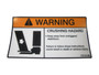 JLG Part # 1701214 | DECAL, O/R WARNING (DOM/CSA), EA