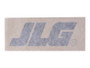 JLG Part # 1701612 | DECAL, JLG (ALUM PLATF), EA