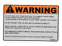 JLG Part # 1702282 | DECAL, (WARNING), EA