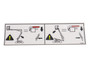 JLG Part # 1702561 | DECAL, MAN DESCENT, EA