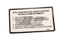 JLG Part # 1702617 | DECAL,UPRIGHT LEVEL OVERRIDE, EA