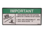 JLG Part # 1703696 | DECAL, GRADEABILITY, EA