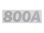 JLG Part # 1703772 | DECAL, 800A, EA
