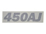 JLG Part # 1703775 | DECAL,MODEL 450AJ, EA
