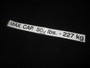 JLG Part # 1703792 | DECAL, EXT CAP (D/C/L/B/J), EA