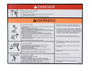 JLG Part # 1703797 | DECAL,WARNING/DANGER PLAT, EA