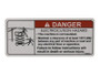 JLG Part # 1703823 | DECAL,DANGER ELECT. HAZARD, EA