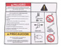 JLG Part # 1703919 | DECAL,DANGER/CAUTION (SPA), EA