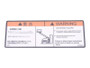 JLG Part # 1703944 | DECAL,WARNING CRUSHING (JPN), EA