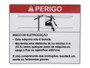 JLG Part # 1704021 | DECAL,ELEC HAZARD-BRZ, EA