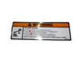 JLG Part # 1704541 | DECAL,WARNING TIP OVER HAZARD, EA
