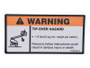 JLG Part # 1704725 | DECAL, TIP-OVER HAZARD (DOM), EA
