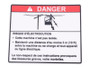 JLG Part # 1704795 | DECAL, ELECT. HAZARD(CAN FRE), EA