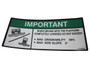 JLG Part # 1704903 | DECAL, GRADEABILITY, EA