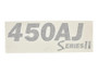 JLG Part # 1704957 | DECAL,MODEL DESIGNATION 450AJ, EA