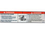 JLG Part # 1705040 | DECAL,DANGER ELECTRICAL HAZARD, EA