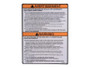 JLG Part # 1705347 | DECAL,INSPECTION ENG/FRE(1350S, EA