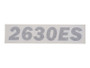 JLG Part # 1705644 | DECAL,MODEL 2630ES, EA
